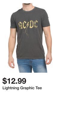 TJ Maxx Lightning graphic tee offer