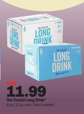 Meijer The finnish long drink offer