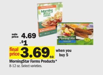 Meijer Morningstar farms products offer