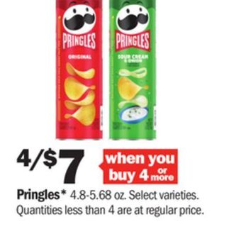 Meijer Pringles offer