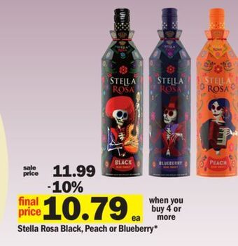 Meijer Stella rosa black, peach or blueberry offer