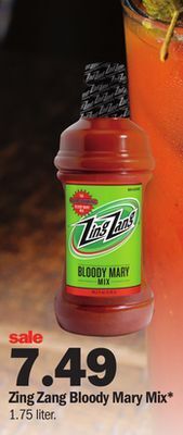 Meijer Zing zang bloody mary mix offer