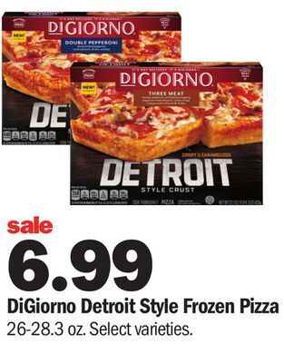 Meijer Digiorno detroit style frozen pizza offer