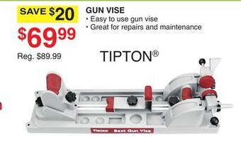 Dunham's Sports Tipton gun vise offer
