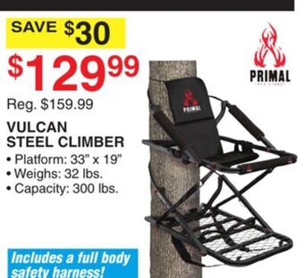 Dunham's Sports Primal vulcan steel climber offer