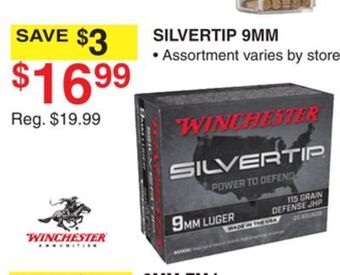 Dunham's Sports Winchester silvertip 9mm offer
