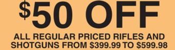 Dunham's Sports Rifles and shotguns offer