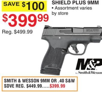 Dunham's Sports Smith & wesson shield plus 9mm offer