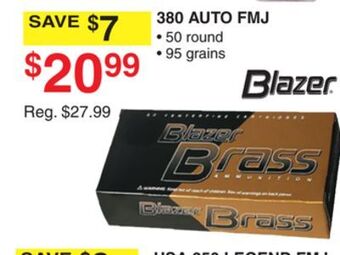 Dunham's Sports Blazer 380 auto fmj offer