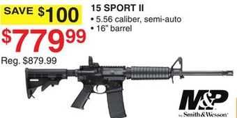 Dunham's Sports Smith & wesson 15 sport ii offer