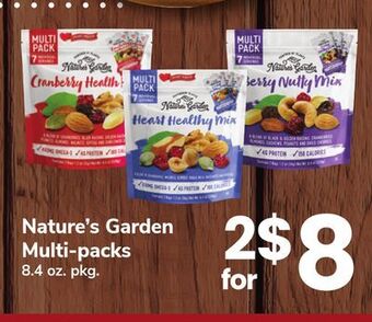 ACME Nature's garden multi-packs offer