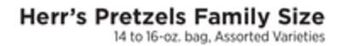 ShopRite Pretzels family size offer