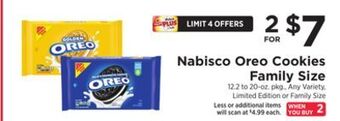 ShopRite Oreo cookies family size offer