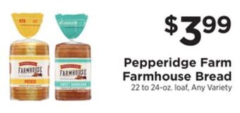ShopRite Farmhouse bread offer