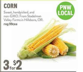 New Seasons Market Corn offer