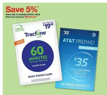 Target Every Day On Prepaid Airtime Cards When You Use Your RedCard™ offer