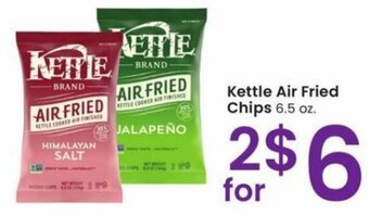 Albertsons Kettle Air Fried Chips 6.5 oz. offer
