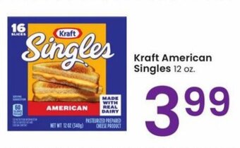 Albertsons Kraft American Singles 12 oz. offer