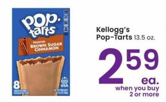 Albertsons Kellogg's Pop-Tarts 13.5 oz. offer