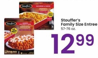 Albertsons Stouffer's Family Size Entree offer