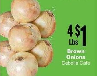 Rancho Markets Brown Onions Cebolla Cafe offer