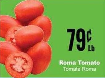 Rancho Markets Roma Tomato offer