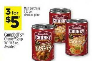 Dollar General Campbell's Chunky Soup offer