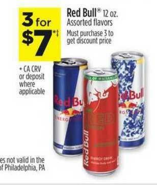 Dollar General Red Bull offer
