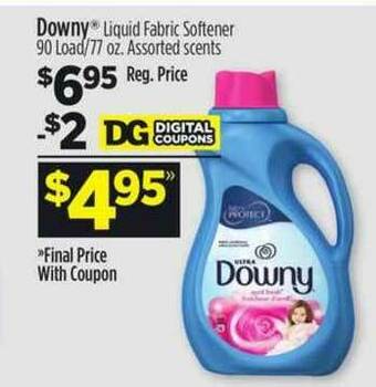 Dollar General Downy Liquid Fabric Softener offer