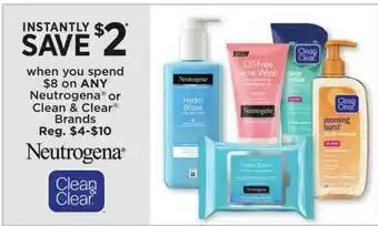 Dollar General Neutrogena Or Clean & Clear Brands offer