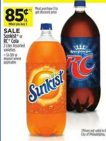Dollar General Sunkist Or Rc Col offer