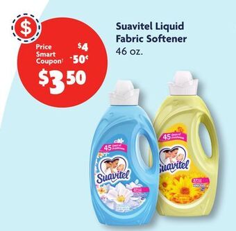 Family Dollar Suavitel liquid fabric softener offer