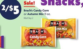 Family Dollar Brach's candy corn or autumn mix offer