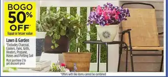Dollar General Lawn & Garden Charcoal, Coolers, Fans, Grills, Heaters, Propane, Hoses And Potting Soil offer