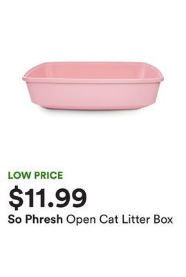 Petco Open cat litter box offer