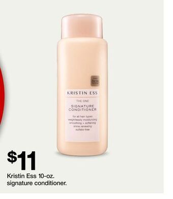 Target Kristin ess 10-oz. signature conditioner offer