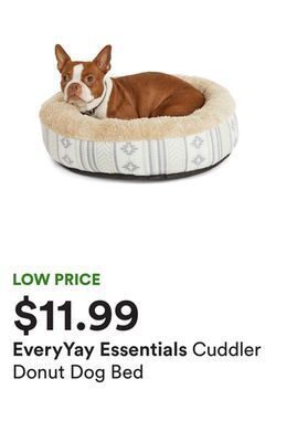 Petco Cuddler donut dog bed offer