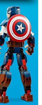 Target Lego marvel captain america construction figure offer