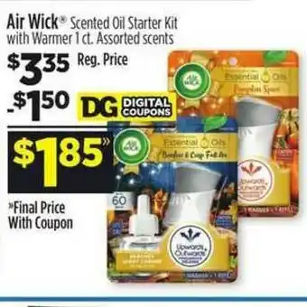 Dollar General Air Wick Scented Oil Starter Kit With Warmer 1 Ct offer