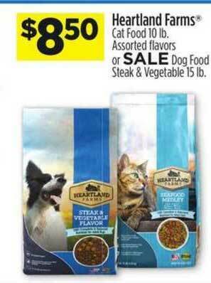 Dollar General Heartland Farms Cat Food offer