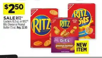 Dollar General Ritz Crackers Or Ritz Bits Cheese Or Peanut Butter offer