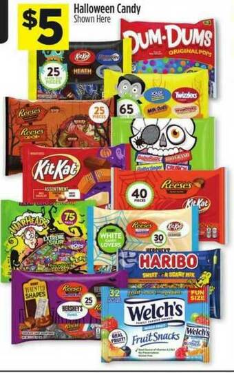 Dollar General Halloween Candy offer