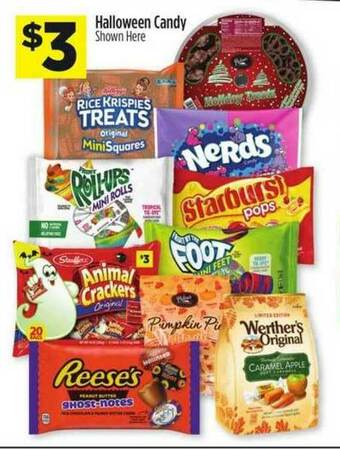 Dollar General Halloween Candy offer