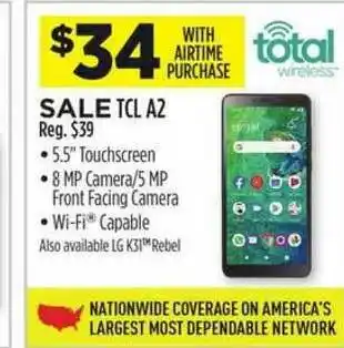 Dollar General Tcl A2 offer