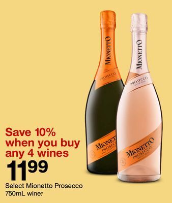 Target Select mionetto prosecco 750ml wine offer