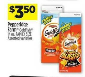 Dollar General Pepperidge Farm Goldfish offer