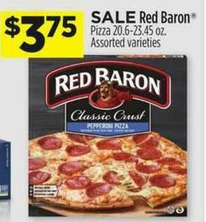 Dollar General Red Baron Pizza offer