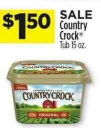 Dollar General Country Crock Tub offer