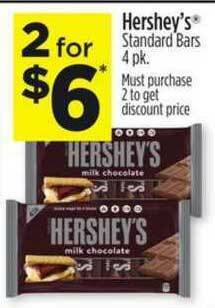 Dollar General Hershey's Standard Bars offer