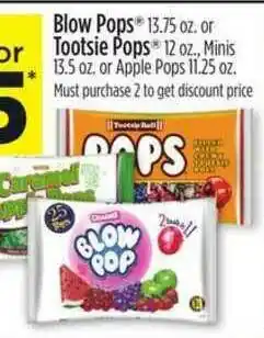 Dollar General Blow Pops Or Tootsie Pops, Minis, Apple Pods offer